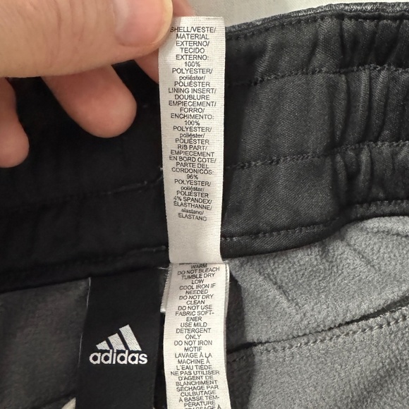 Adidas Women's Athletic Jogger Sweatpants Marled Gray Size Small Athleisure - Picture 9 of 16